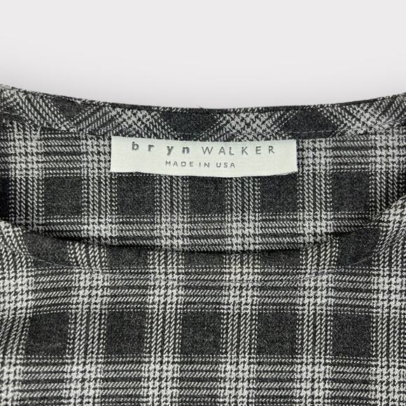 Bryn Walker Sway Plaid Lagenlook Tunic Size Small - Picture 3 of 6